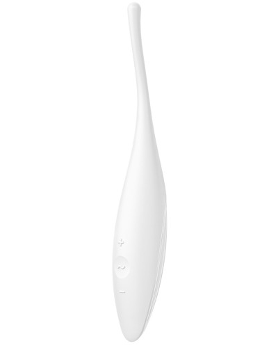 Stimulateur Twirling Joy Satisfyer 17cm Blanc 