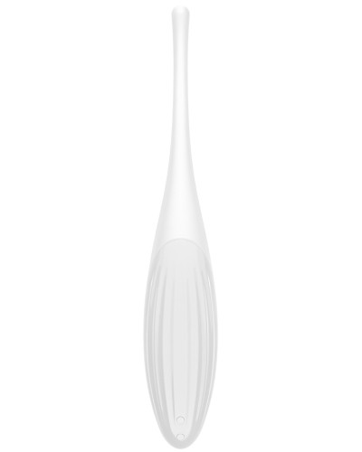 Stimulateur Twirling Joy Satisfyer 17cm Blanc 