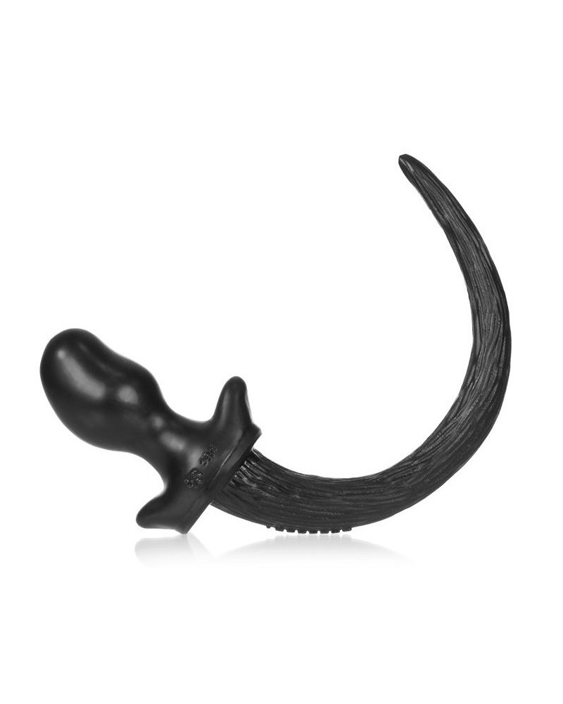 Plug Queue Puppy Tail Pug 8 x 4.4cm Noir 