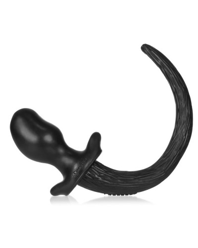 Plug Queue Puppy Tail Pug 8 x 4.4cm Noir 