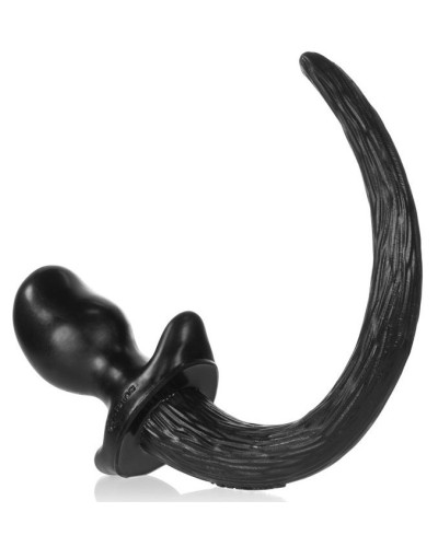 Plug Queue Puppy Tail Beagle 9.5 x 5cm Noir 