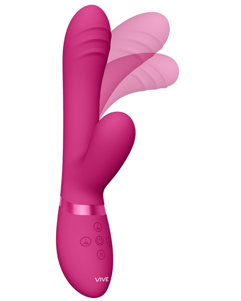 Vibro Rabbit Tani 22 x 3.5cm Rose 