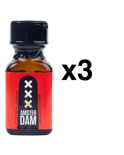 AMSTERDAM RED 24ml x3 