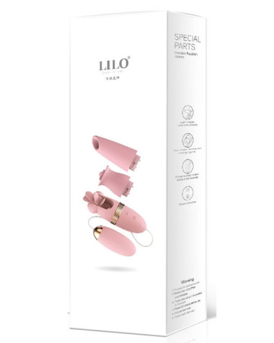 Kit Stimulation de clitoris Lilo Magic 3 embouts 
