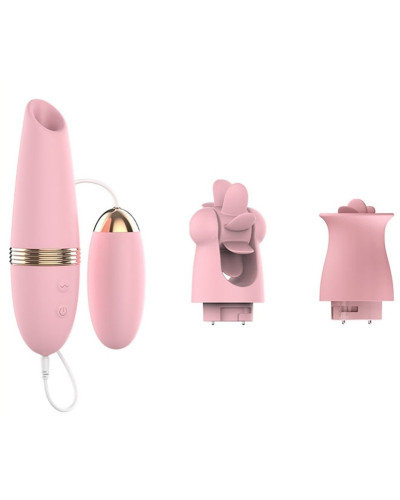 Kit Stimulation de clitoris Lilo Magic 3 embouts 