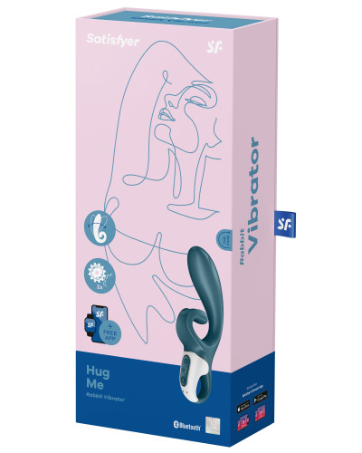 Vibro Rabbit Hug Me Satisfyer 20cm 