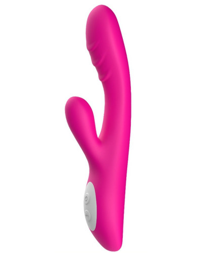 Vibro Rabbit chauffant Spark 22cm Rose 