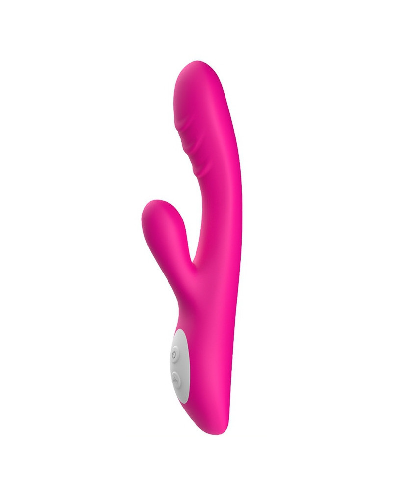 Vibro Rabbit chauffant Spark 22cm Rose 