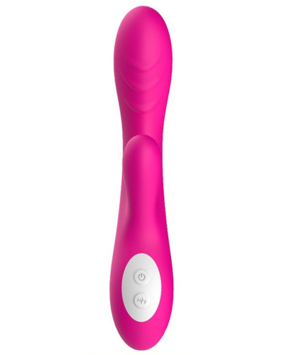 Vibro Rabbit chauffant Spark 22cm Rose 