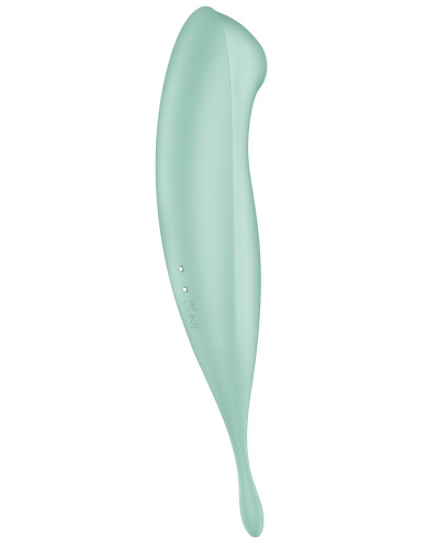 Stimulateur à clitoris connecté Twirling Pro Satisfyer Vert 