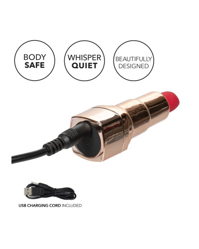 Vibro Lipstick 8cm Rouge 