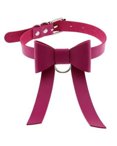 Ras de cou Bow Night Rose 