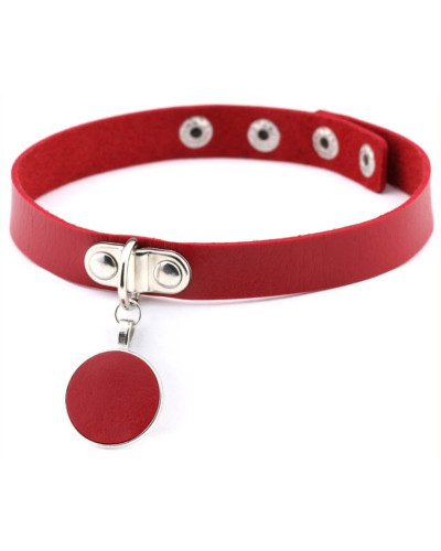 Ras de cou Round Moon Rouge 