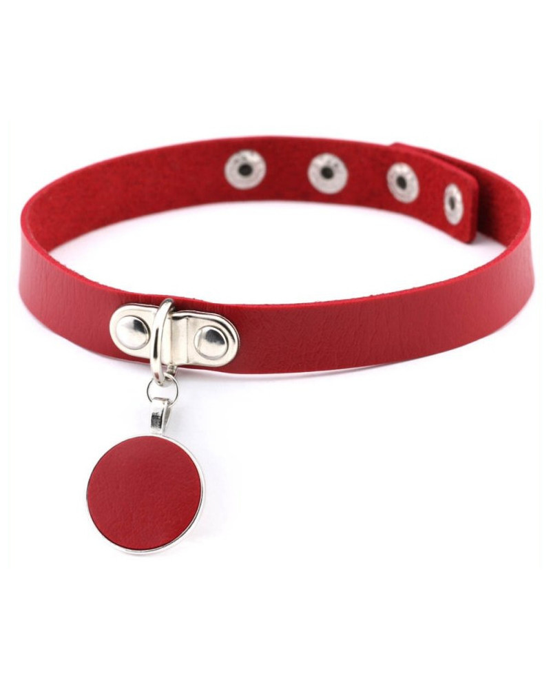 Ras de cou Round Moon Rouge 