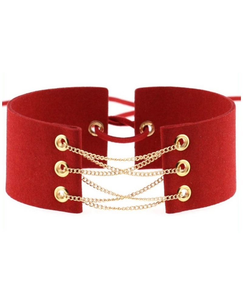 Ras de cou Coral Rouge 