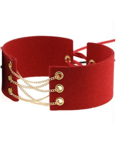 Ras de cou Coral Rouge 