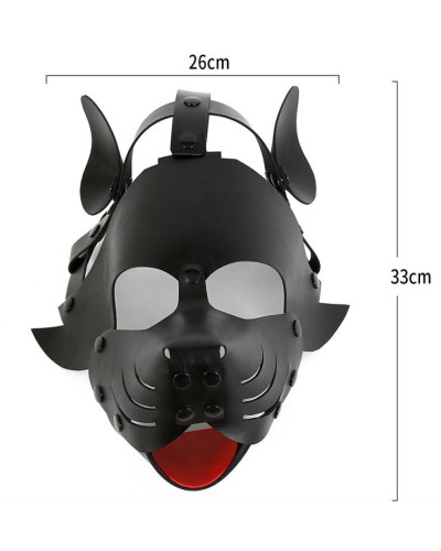 Masque Dog Pup Noir 