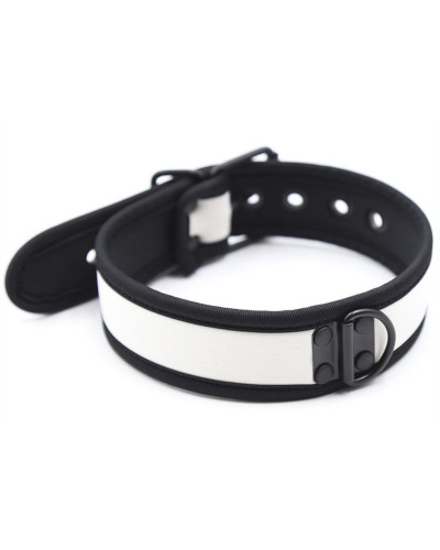Collier Néoprène Simply Puppy Blanc 