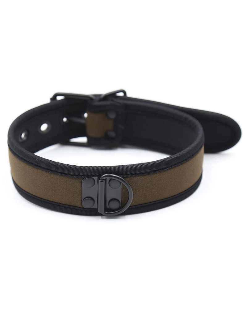 Collier Néoprène Simply Puppy Marron 