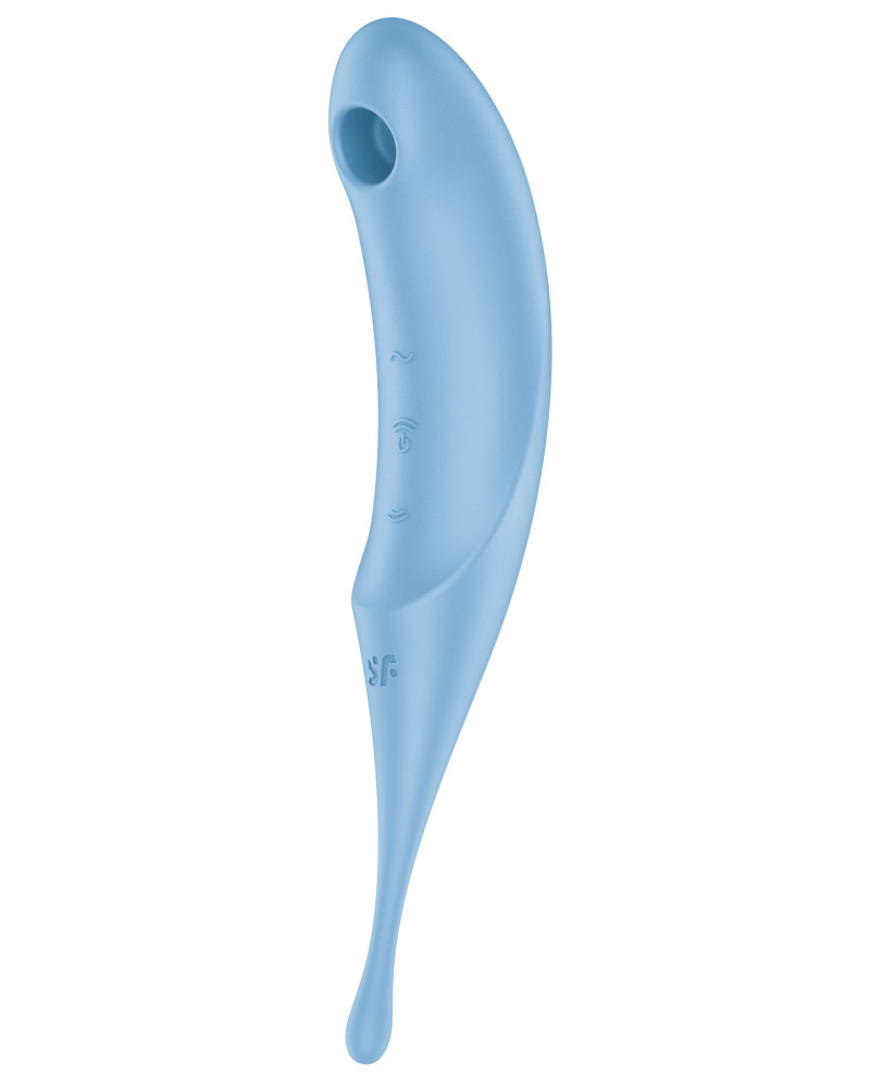 Stimulateur de clitoris Twirling Pro Bleu 