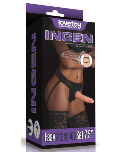 Gode ceinture Easy Strapon 17.5 x 5cm 