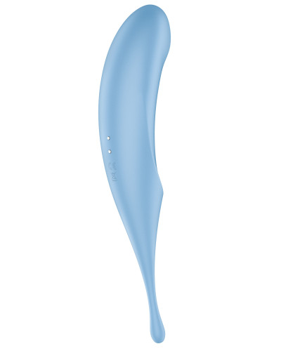 Stimulateur de clitoris Twirling Pro Bleu 