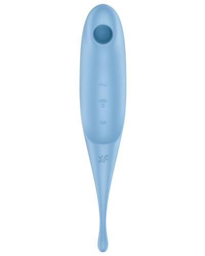 Stimulateur de clitoris Twirling Pro Bleu 