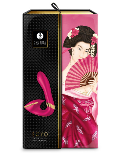 Stimulateur intime Shunga Soyo Framboise 
