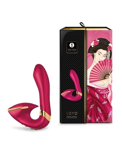 Stimulateur intime Shunga Soyo Framboise 