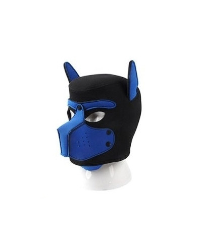 Masque Puppy Néoprène Dog On Noir-Bleu 