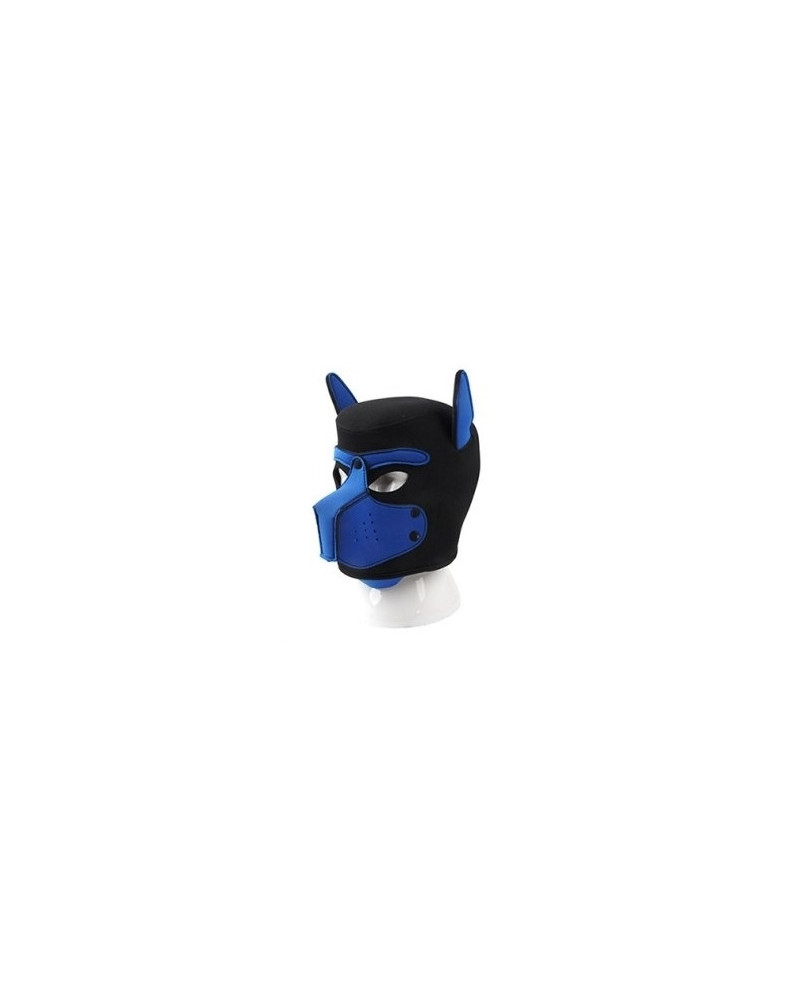 Masque Puppy Néoprène Dog On Noir-Bleu 