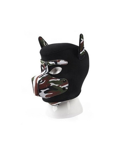 Masque Puppy Néoprène Dog On Noir-Camouflage 