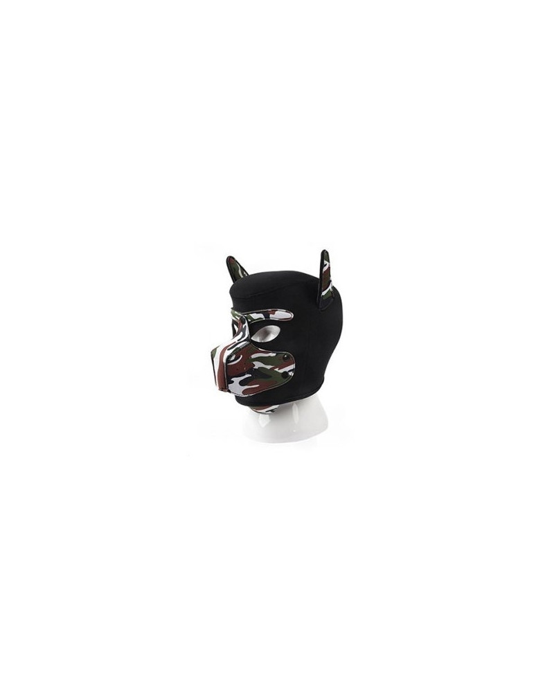 Masque Puppy Néoprène Dog On Noir-Camouflage 