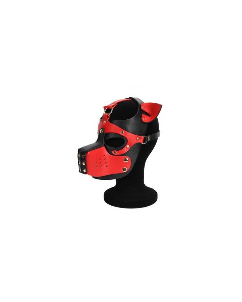 Masque Puppy Dog Ixo Noir-Rouge 