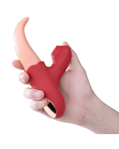 Vibro Tapping et Licking Lickstasy 10 Modes 