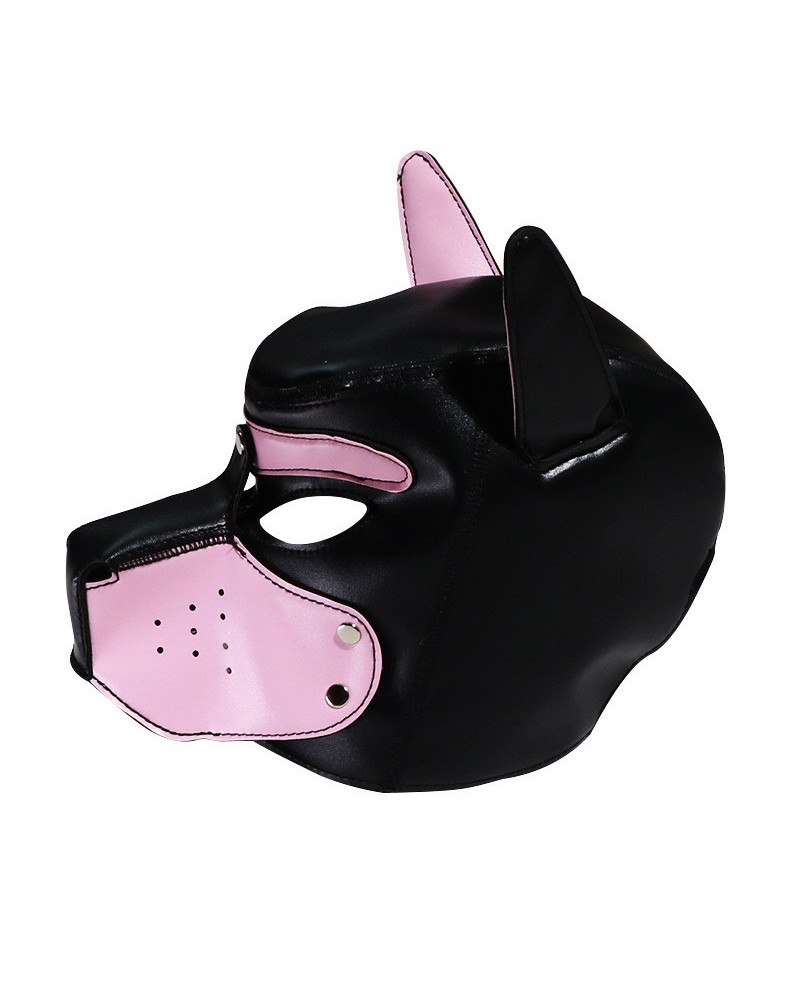 Cagoule Puppy Smart Noir-Rose 