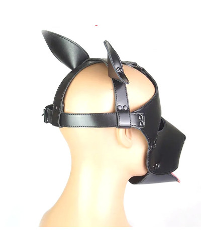 Masque Tête de chien Dog Fun Noir 