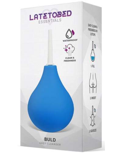 Poire de lavement Buld Easy Bleue 