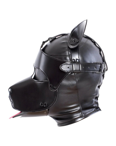 Masque Tête de chien Dog Fun Noir 