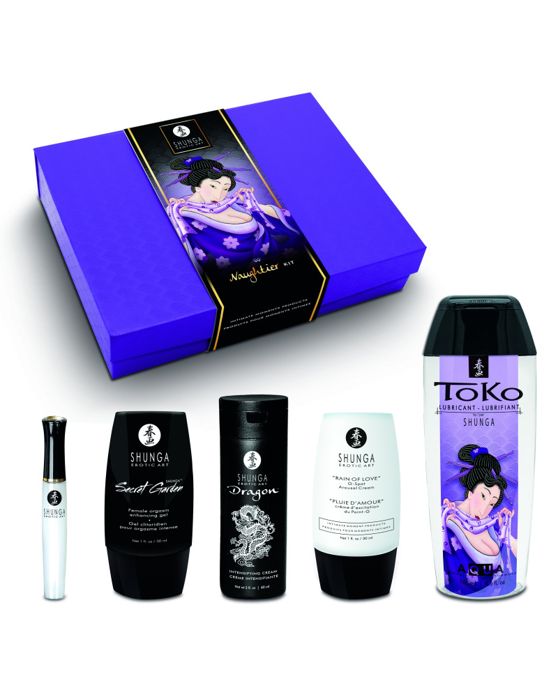 Coffret Ensemble 5 Pièces Naughtier Shunga 
