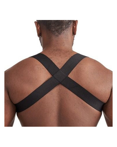 Harnais élastique X-Back Noir-Jaune 