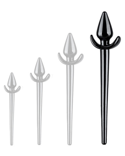 Plug Queue Zoo Tail XL 12 x 6 cm | Queue 30 cm Noire 