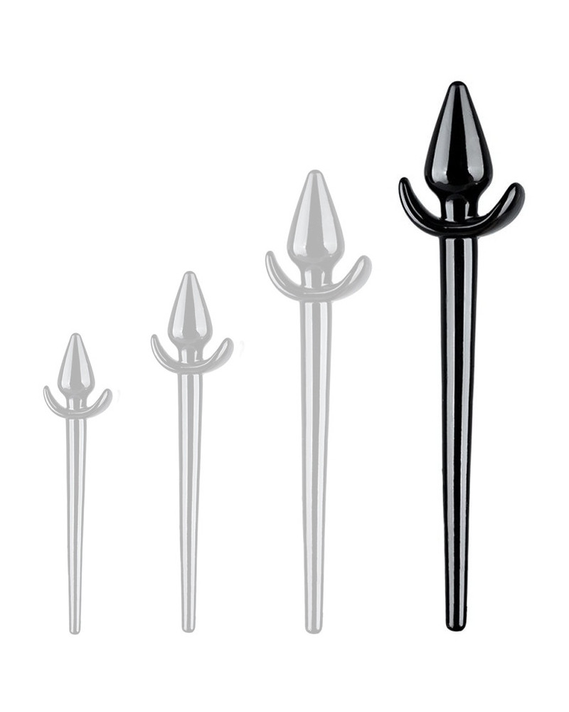 Plug Queue Zoo Tail XL 12 x 6 cm | Queue 30 cm Noire 