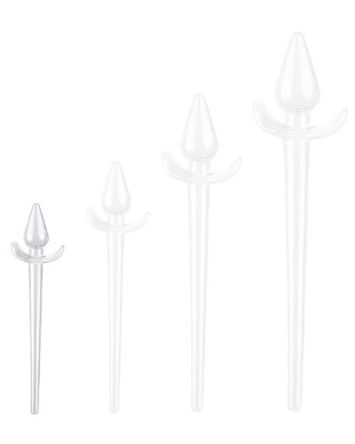 Plug Queue Zoo Tail S 6 x 2.5 cm - Queue de 16 cm Transparente 