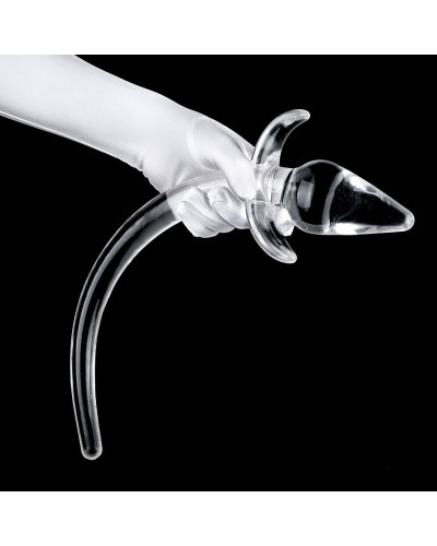 Plug Queue Zoo Tail S 6 x 2.5 cm - Queue de 16 cm Transparente 