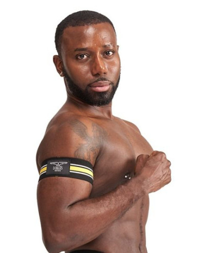 Brassards Biceps Urban Club Jaune x2 