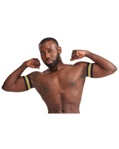 Brassards Biceps Urban Club Jaune x2 