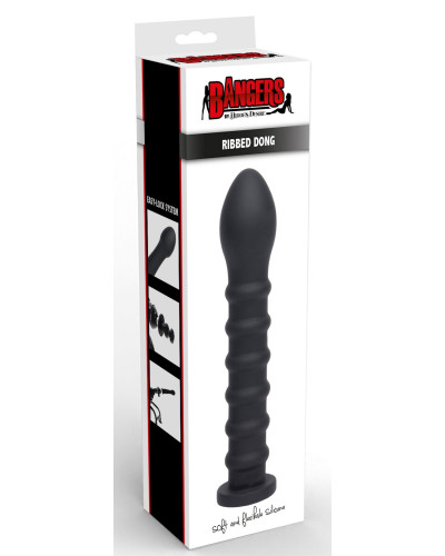 Gode Easy-Lock Ribbed 19 x 4cm 