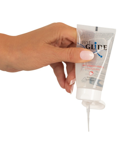 Lubrifiant Aromatisé Fraise Just Glide 50 ml 