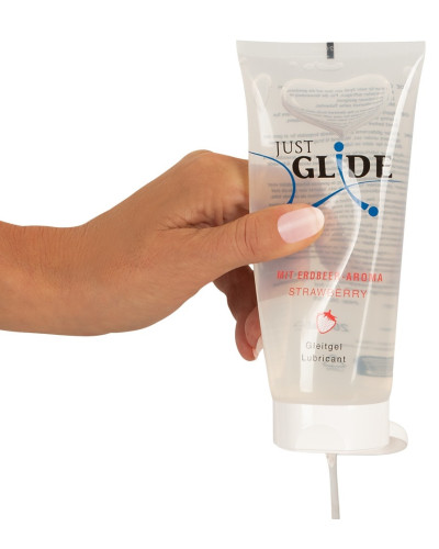 Lubrifiant Aromatisé Fraise Just Glide 200ml 